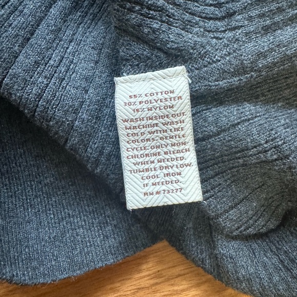 Ribbed Henley Sweater - Picture 8 of 8